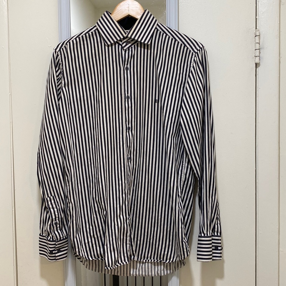 Givenchy stripe dress shirt men size M
